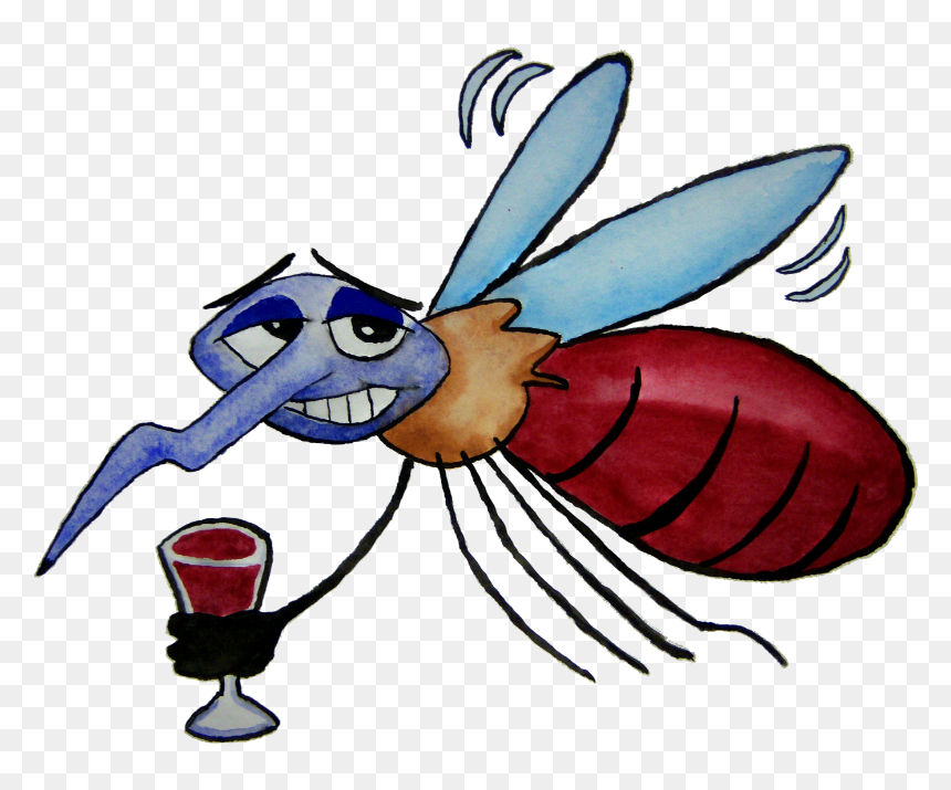Mosquito Clipart Comic - Mosquito Clipart Funny, HD Png Download - mosquito png