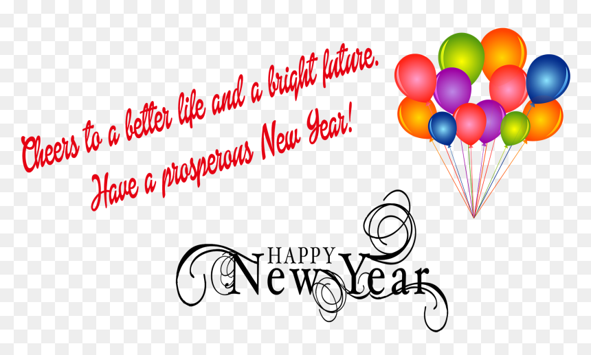 New Year Wishes Png Free Pic - New Year Wishes Png, Transparent Png - cheers png