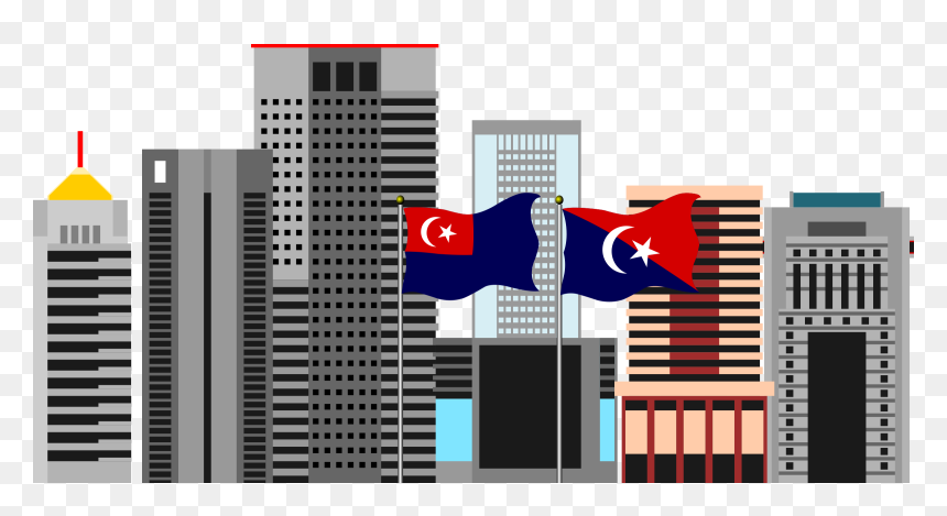 Johor Bahru Buildings Compilation Clip Arts - Johor Bahru Png, Transparent Png - buildings png