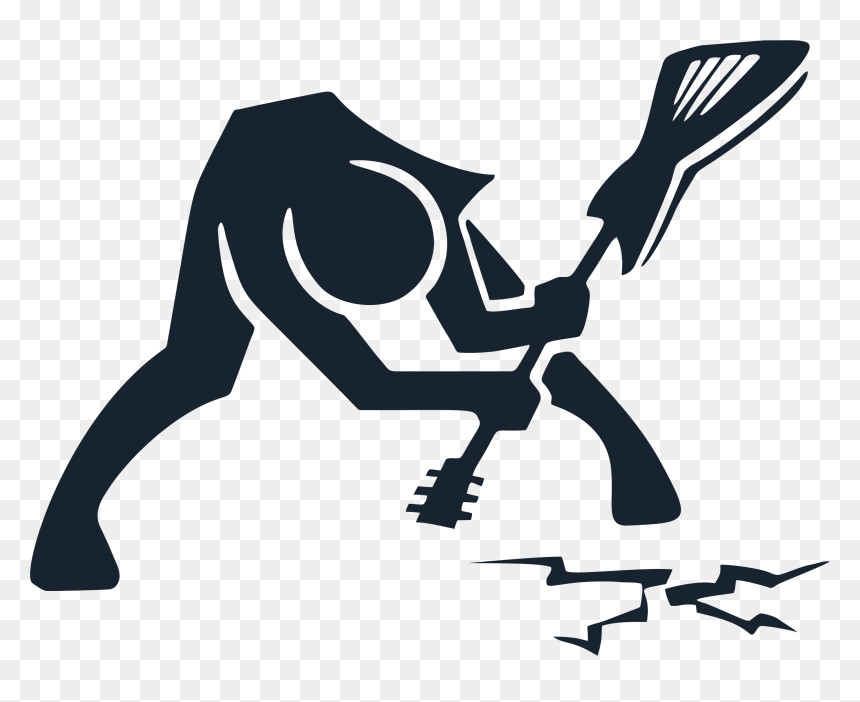 Breaking Ground With Guitar Silhouette Clip Arts - No Background Rock Music, HD Png Download - guitar silhouette png