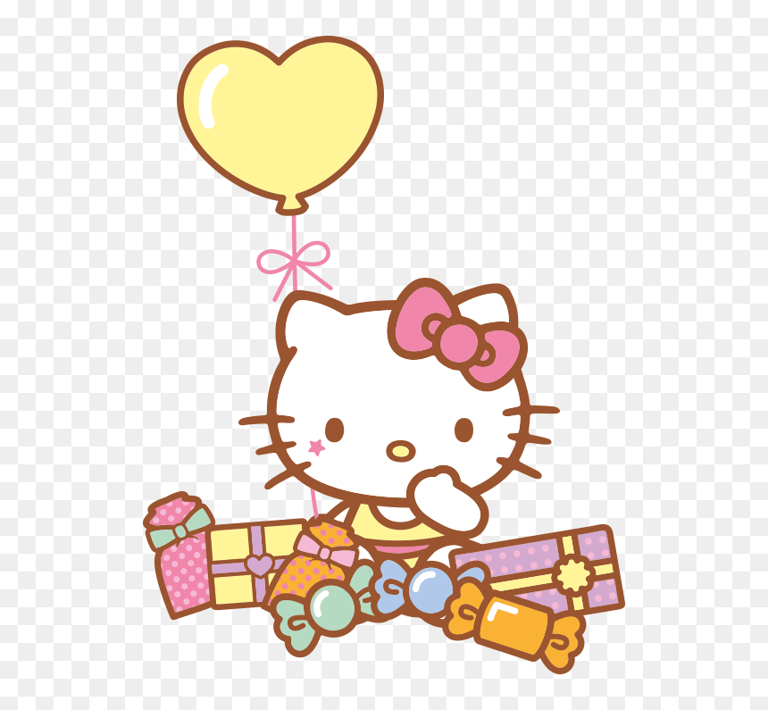Hello Kitty Png Cumpleaños - Hello Kitty Transparent Png, Png Download - cumpleaños png