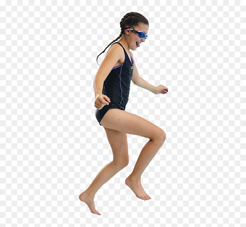 Girl, HD Png Download - swimmer png