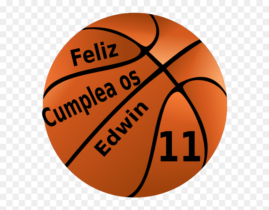 Basketball Clip Art, HD Png Download - cumpleaños png