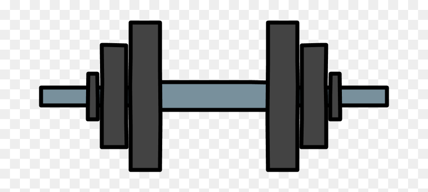 Barbell, Weights - Barbell, HD Png Download - weights png