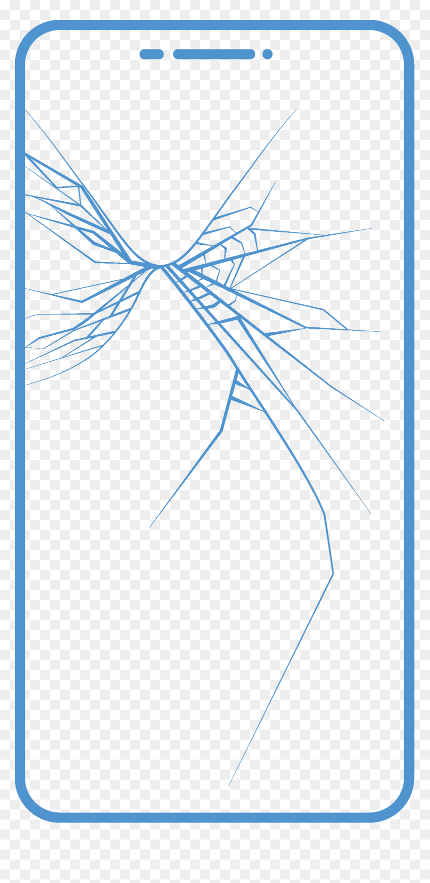 Diagram, HD Png Download - screen crack png