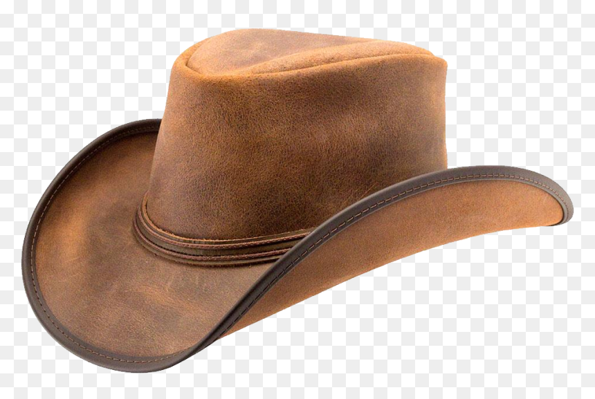 Real Leather Cowboy Hat Png - Cowboy Hat Png Transparent, Png Download - cap png