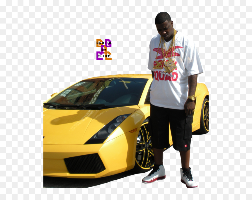 Gucci Mane Lambo, HD Png Download - gucci mane png