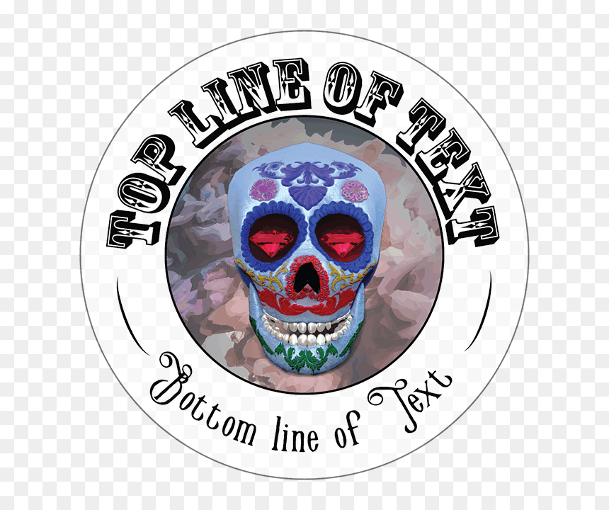 Logo Design - Skull, HD Png Download - cat paw png