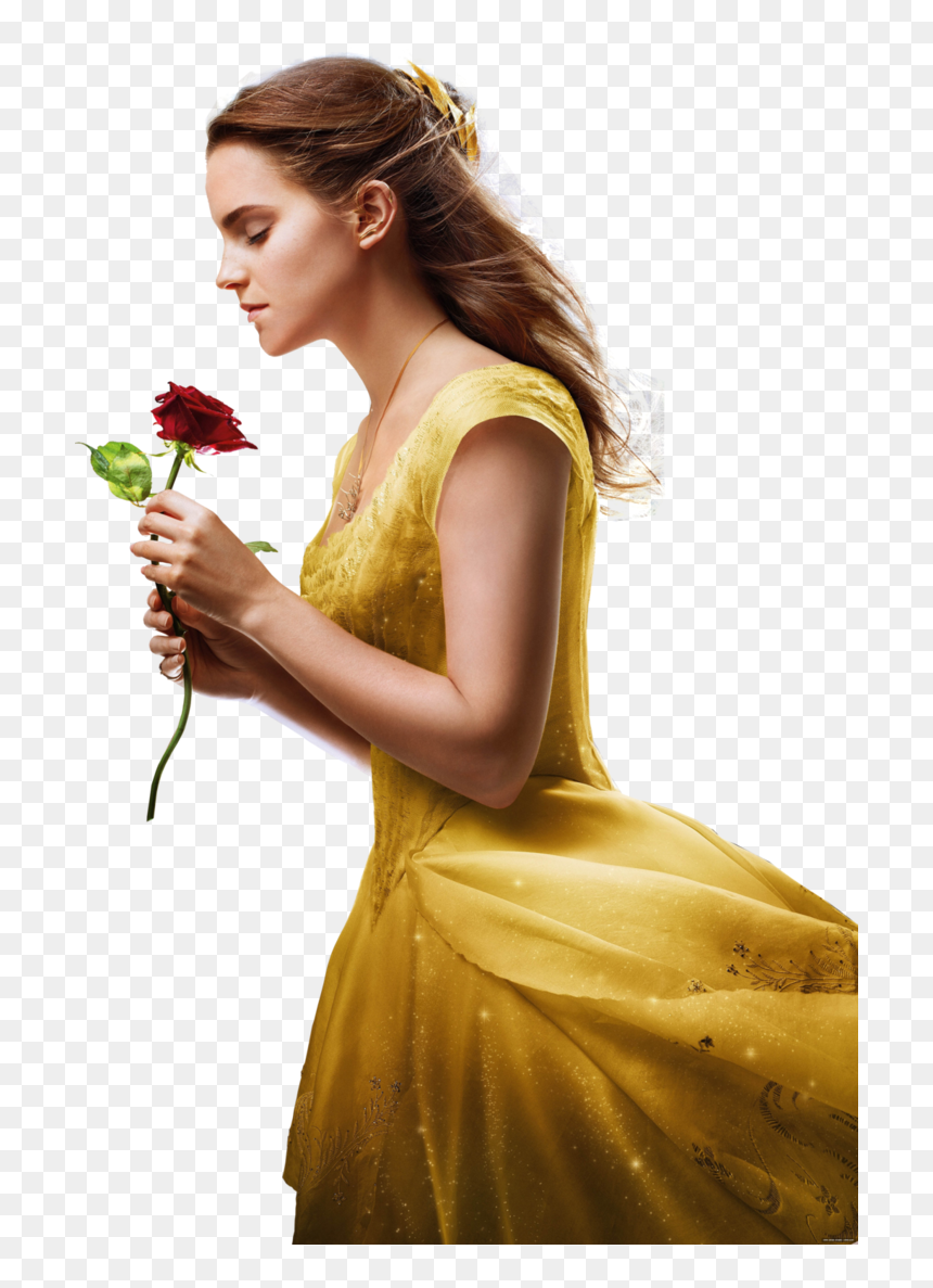 Png Promocional De Emma Watson La Bellayla Bestia By - Emma Watson Belle Png, Transparent Png - emma watson png