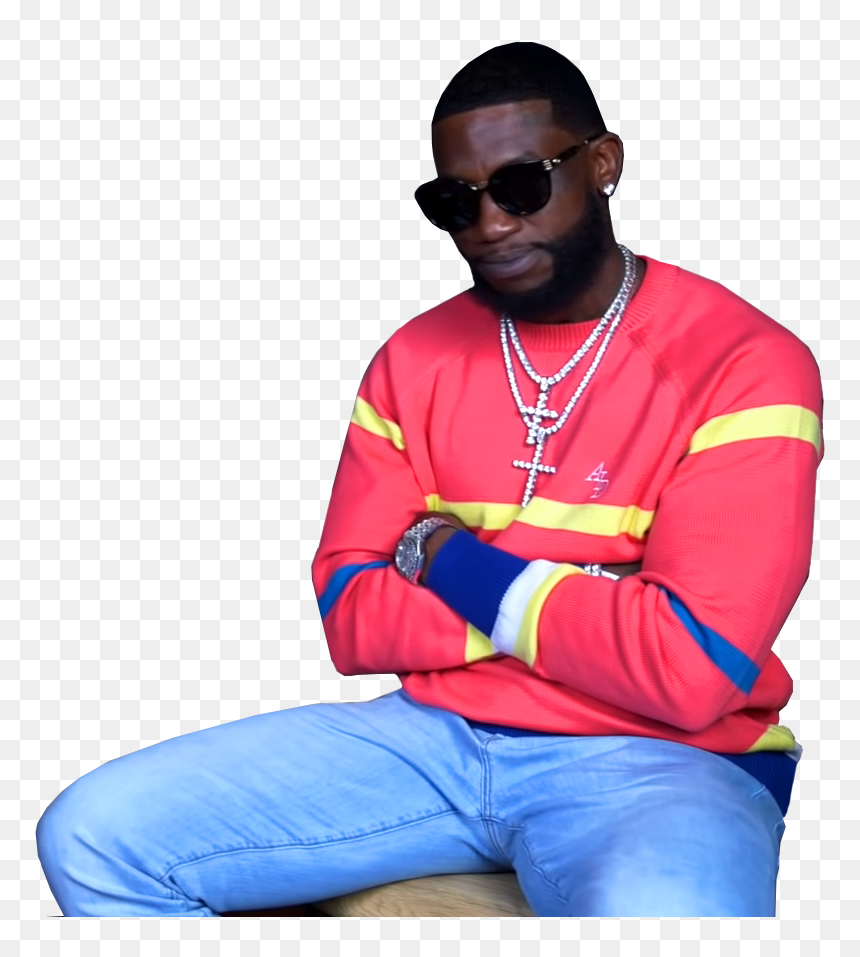 Sitting, HD Png Download - gucci mane png