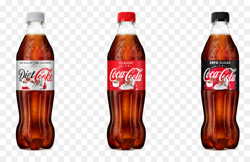 Coke Glass Bottle Png - New Chrismas Coca Cola, Transparent Png - coca cola bottle png