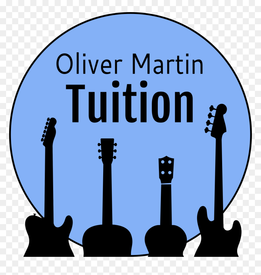 Electric Guitar Silhouette Png Free Clipart , Png Download - 1968 Blue Floral Telecaster Bass, Transparent Png - guitar silhouette png