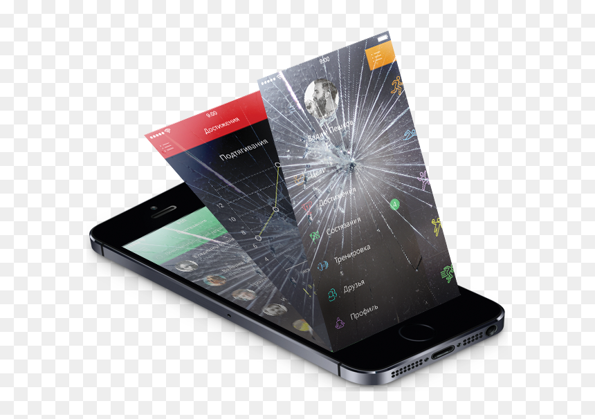 App Realtà Aumentata Parco Archeologico, HD Png Download - screen crack png