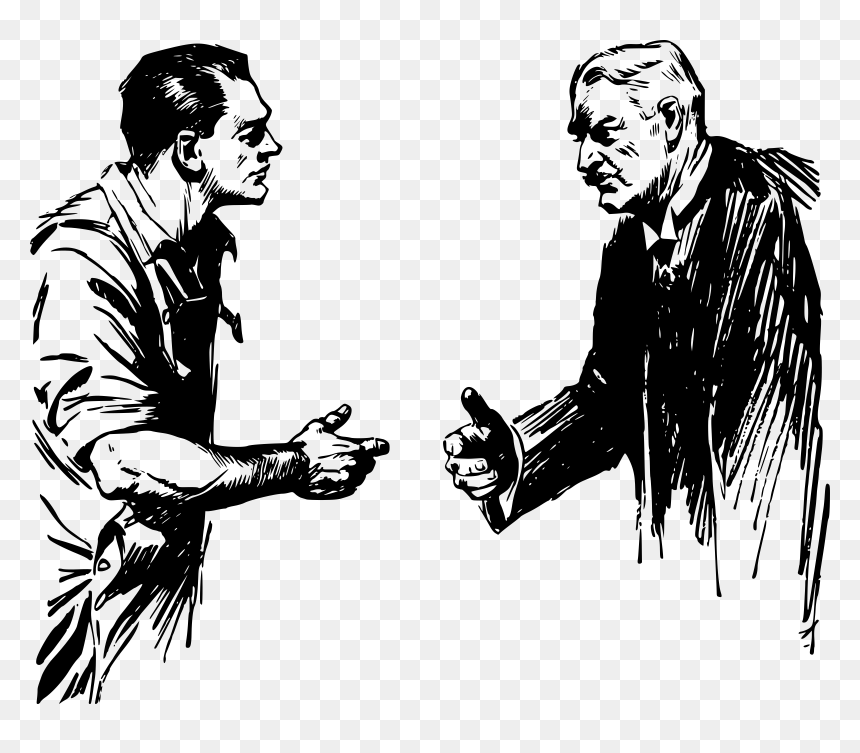 Men Shaking Hands Clip Arts - Man Shaking Hand Drawing, HD Png Download - shaking hands png