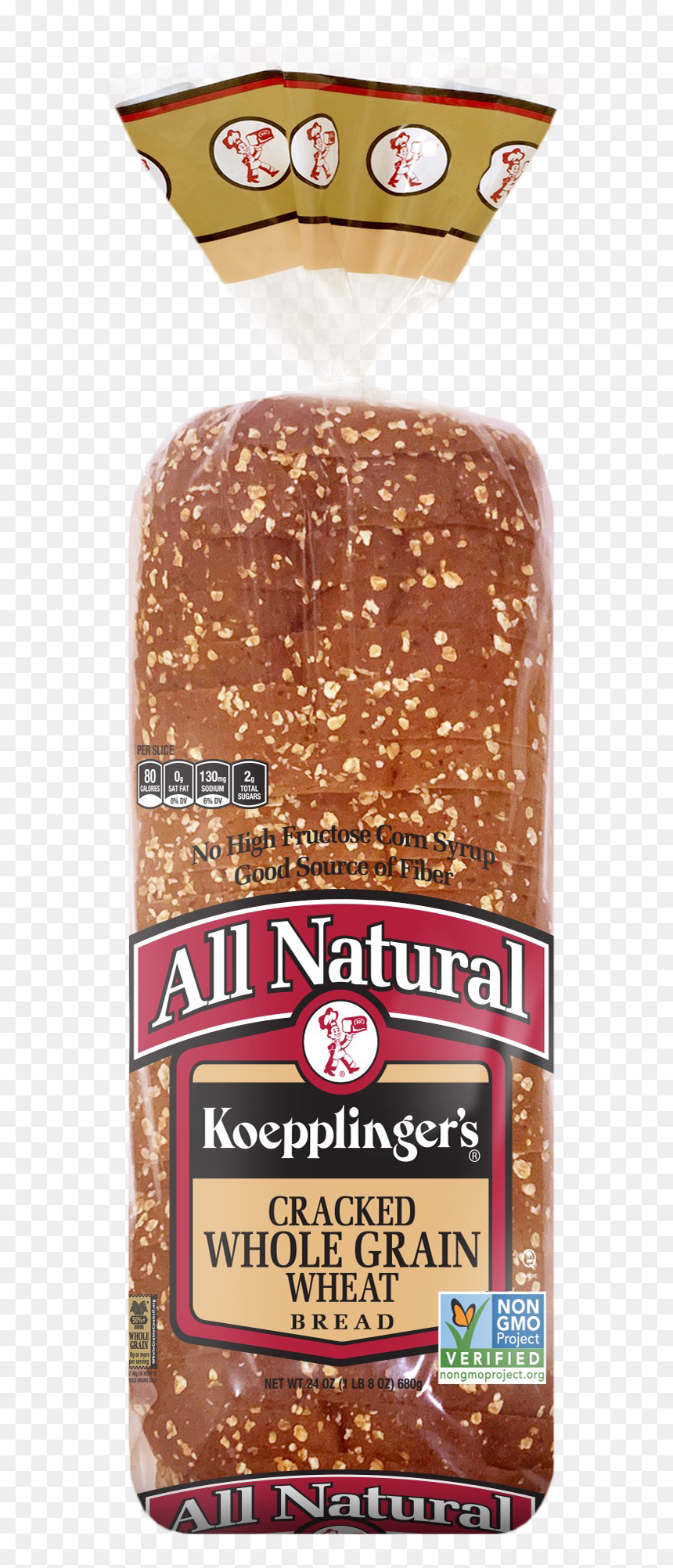 Kr Cracked Wheat Bread - Whole Wheat Bread, HD Png Download - cracked png