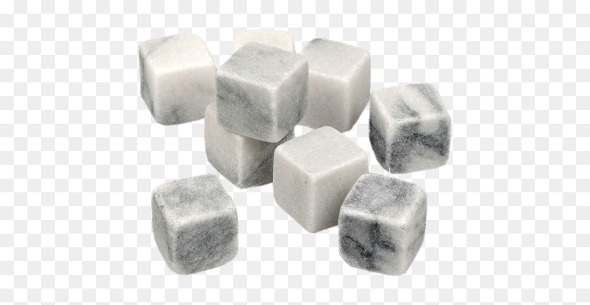 White Marble Icecubes Clip Arts - Glaçons En Marbre, HD Png Download - ice cubes png