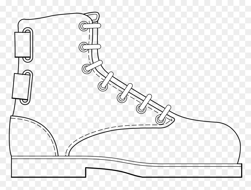 Boot Clip Arts - Spanish Boot Verbs Shoe, HD Png Download - boot png