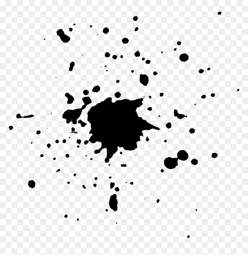 19 Black Paint Splatters Png Transparent Vol - Portable Network Graphics, Png Download - paint splatters png