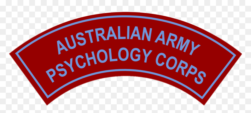 Australian Army Psychology Corps Battledress Flash - Circle, HD Png Download - psychology png