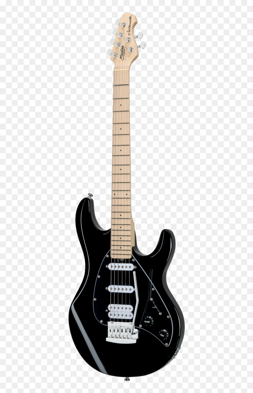 Electric Guitar, HD Png Download - guitar silhouette png