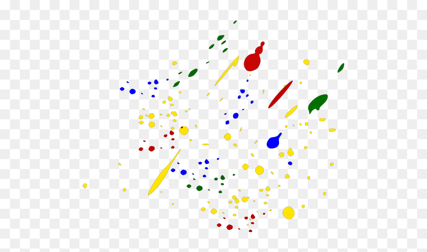 Graphic Design, HD Png Download - paint splatters png