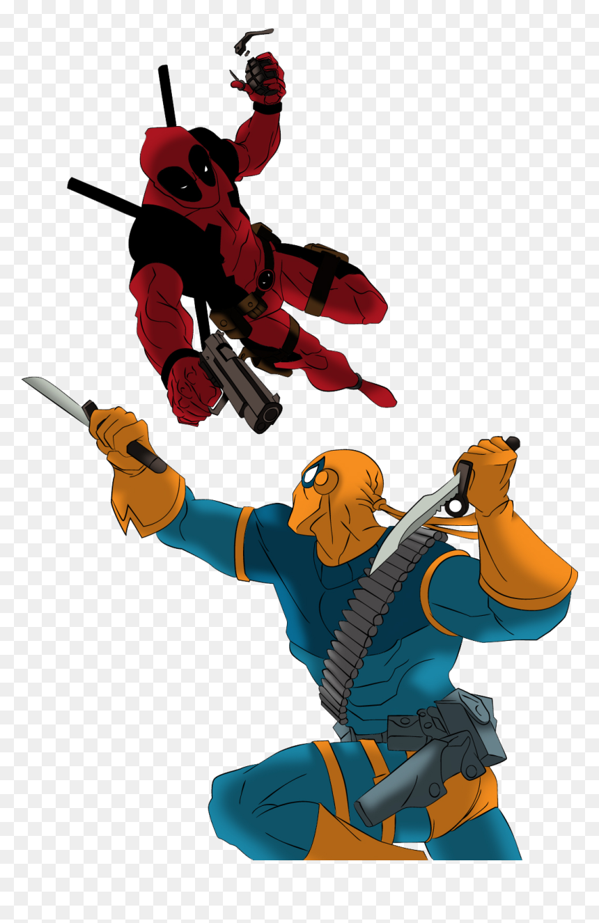 Deadpool Deathstroke Marvel - Deadpool Deathstroke Png, Transparent Png - deathstroke png