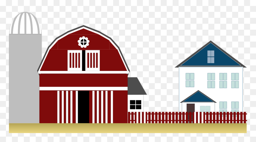 Red Barn Png, Transparent Png - barn png