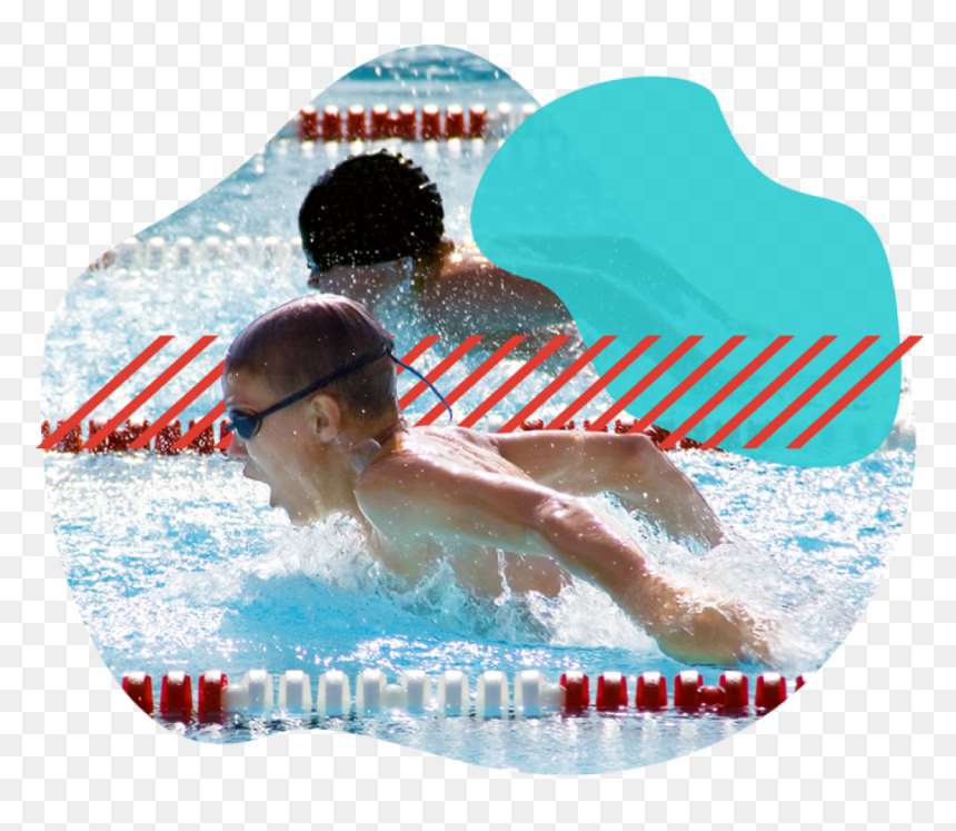 Youth Swimmer - Swimming Pool, HD Png Download - swimmer png