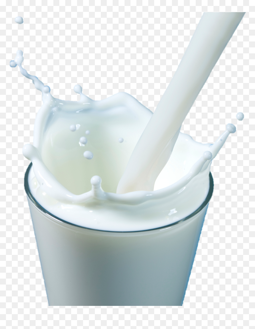 Pouring Milk In A Glass, HD Png Download - glass of milk png