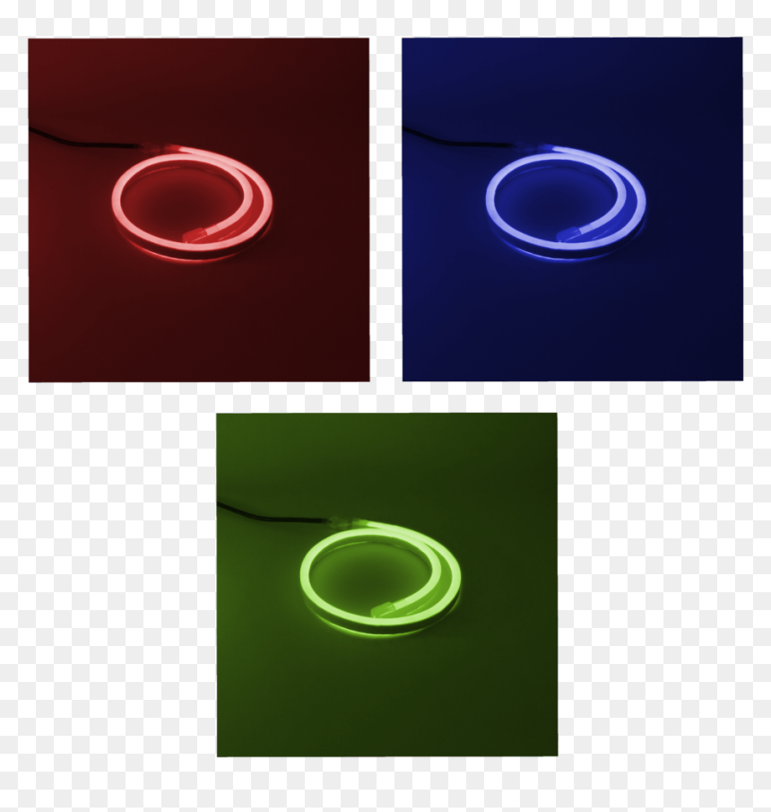 Circle, HD Png Download - neon lights png