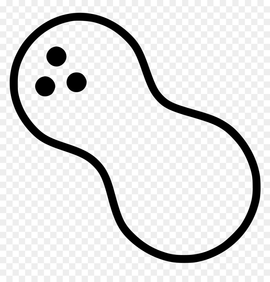 Peanut - Line Art, HD Png Download - peanut png