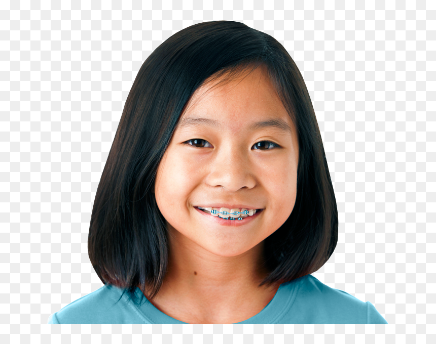 Girl With Braces Png, Transparent Png - girl.png