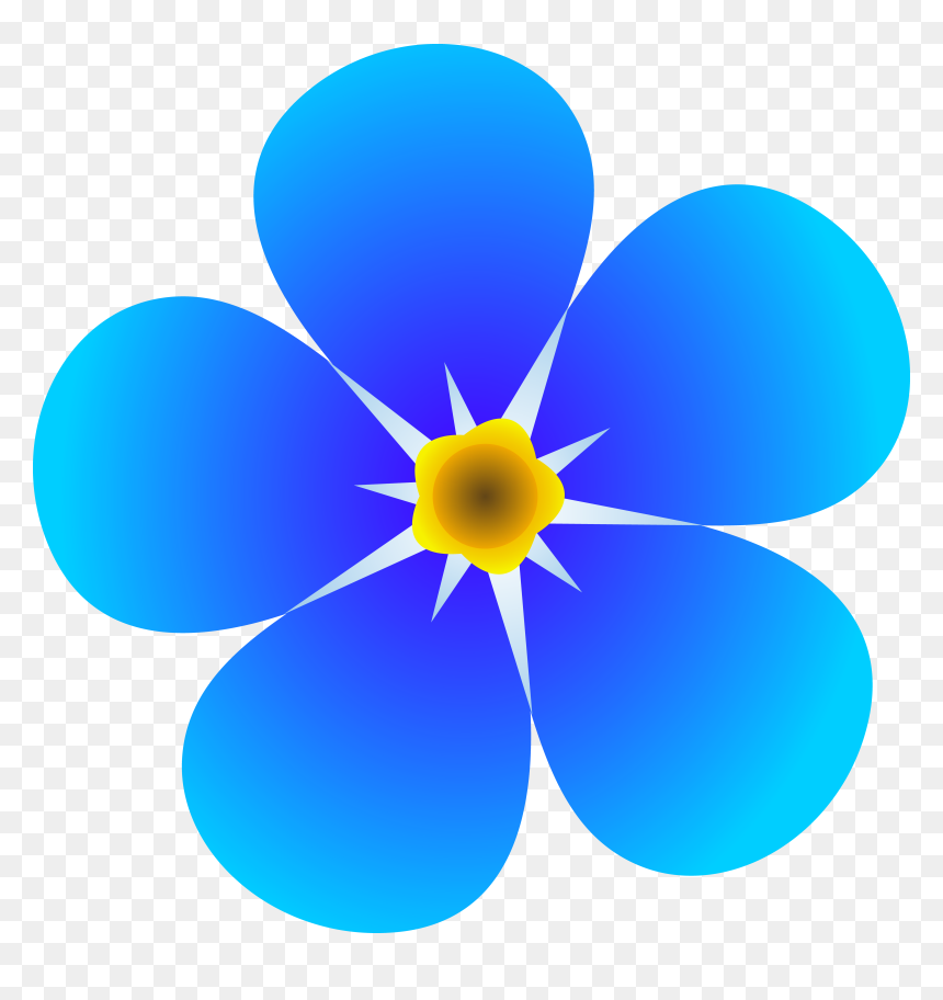 Flower Clip - Clip Art Spring Flower, HD Png Download - single rose png
