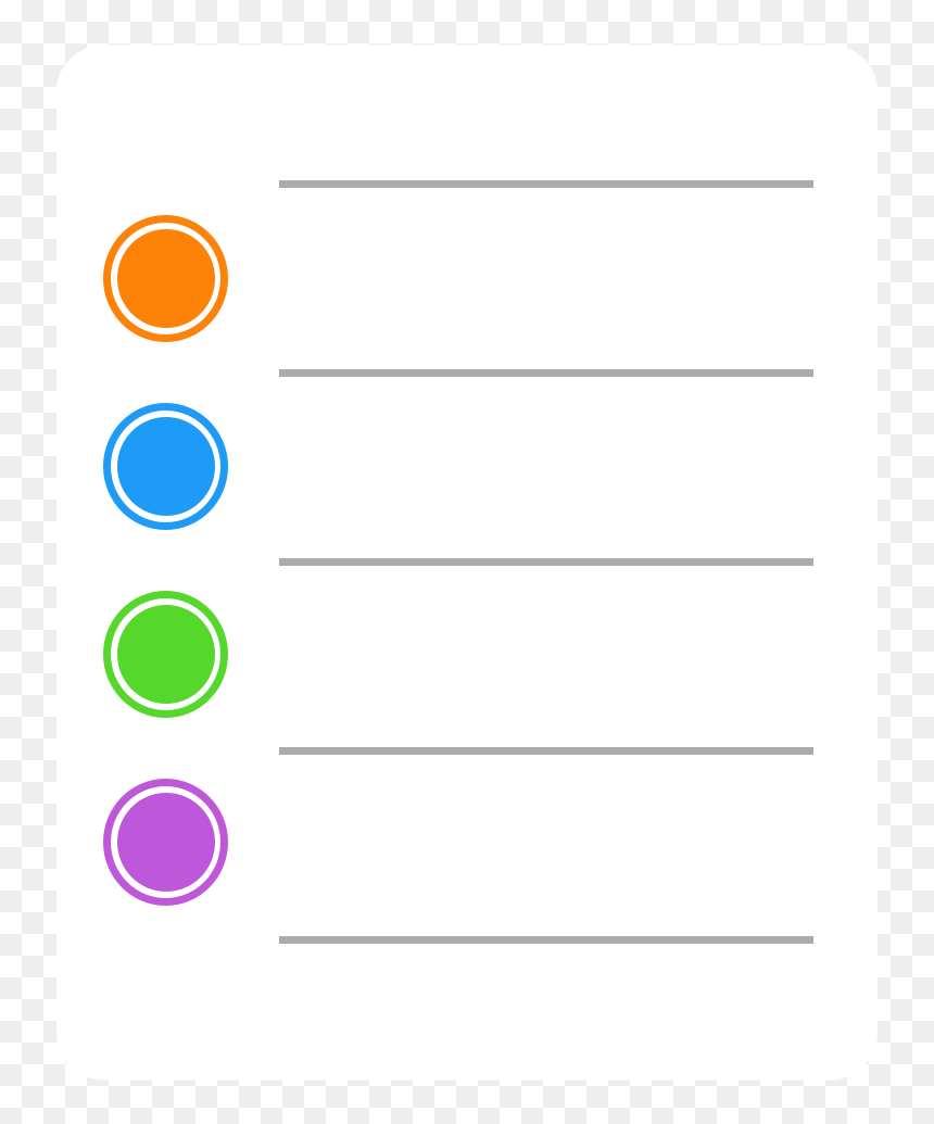 Reminder Png Ios - Paper Product, Transparent Png - reminder png