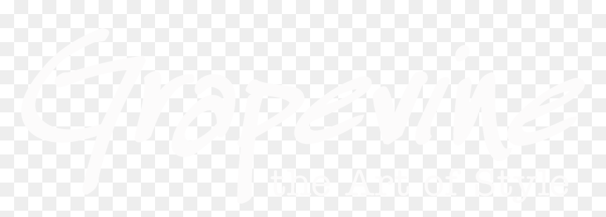Grapevine Logo White - Black-and-white, HD Png Download - grape vine png