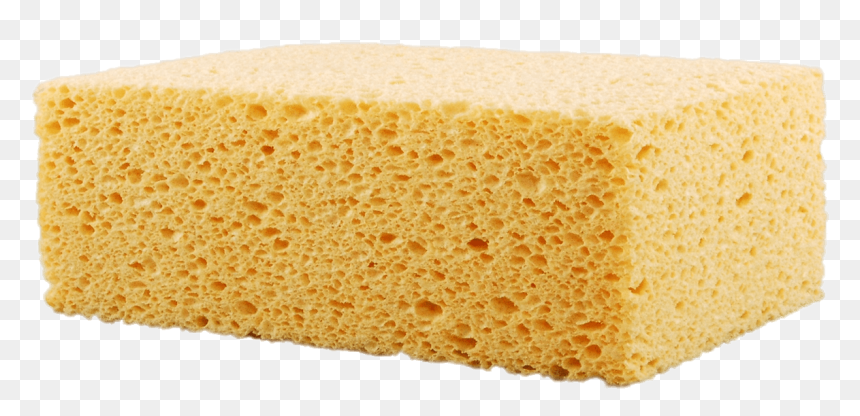 Rectangular Cleaning Sponge Clip Arts - Portable Network Graphics, HD Png Download - sponge png