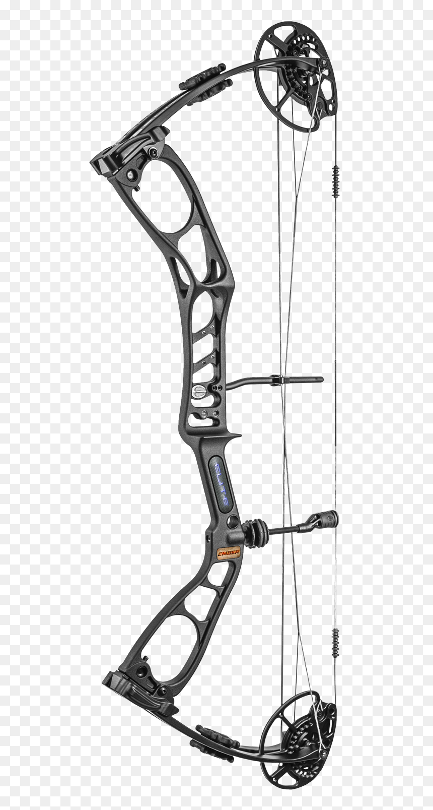 Elite Ember Bow, HD Png Download - black bow png