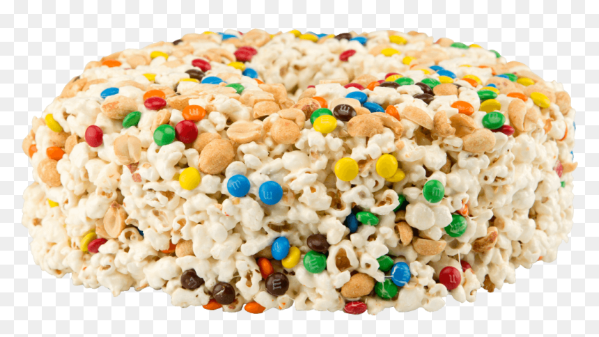 Farmer Jon"s Popcorn Cake With Peanuts - Confectionery, HD Png Download - peanut png