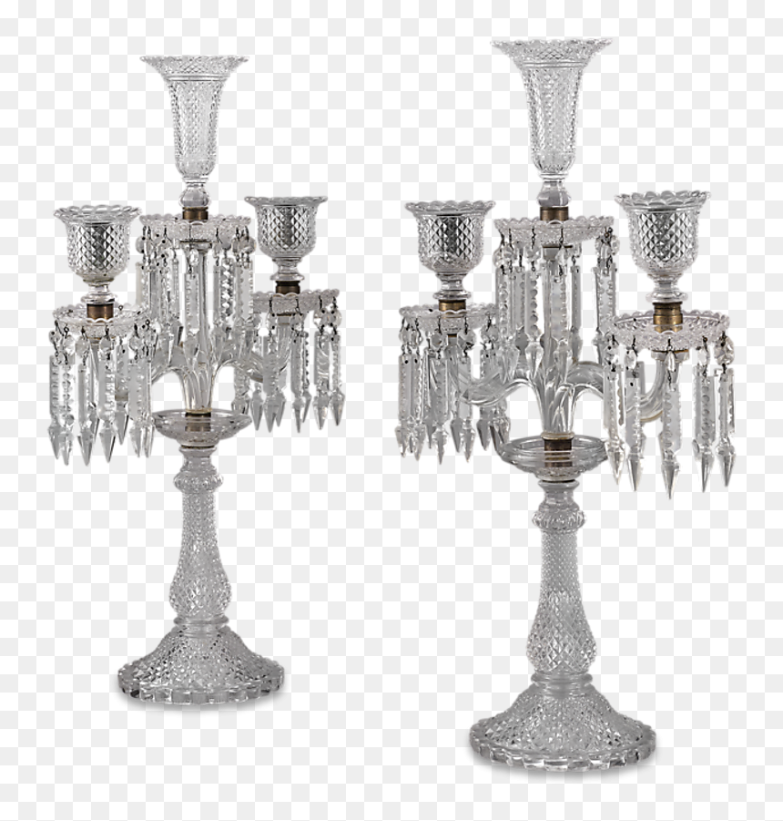 Baccarat Crystal Candelabra - Wine Glass, HD Png Download - crystal reed png