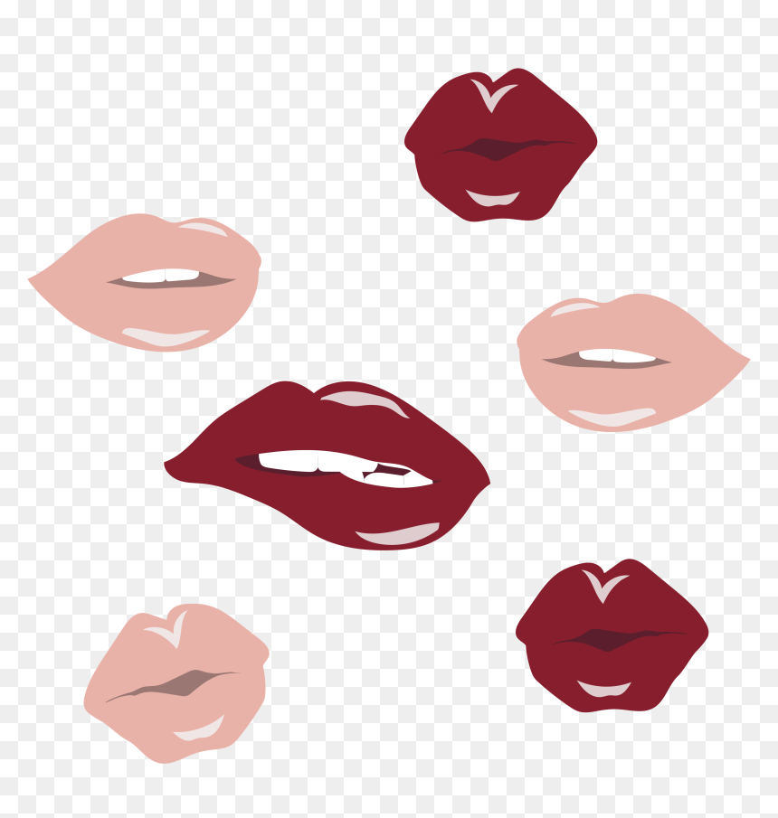 Lips , Png Download Clipart , Png Download, Transparent Png - red lips png