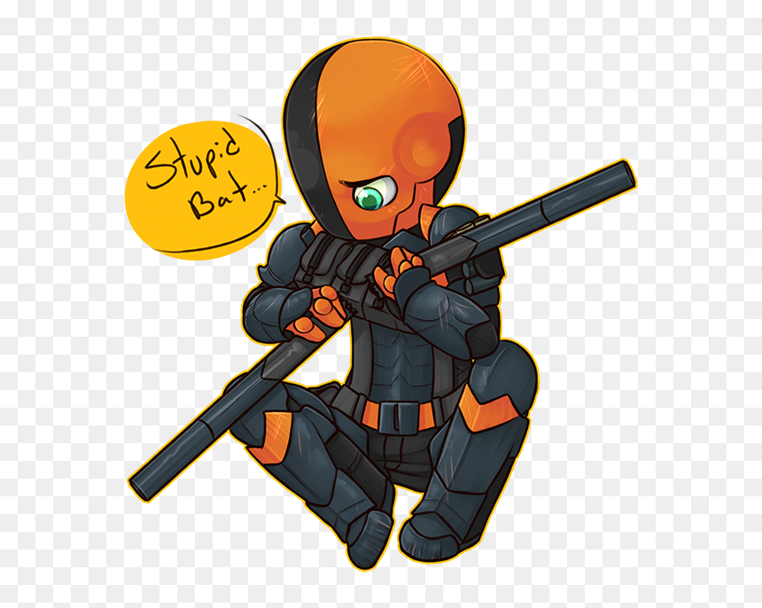 Deathstroke Clipart Arkham Origins - Deathstroke Emoji, HD Png Download - deathstroke png