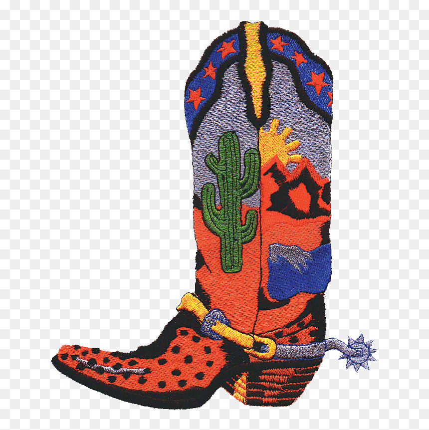 Cowboy Boot Clipart The Cliparts - Cowboys Boot Clipart, HD Png Download - cowboy boot png