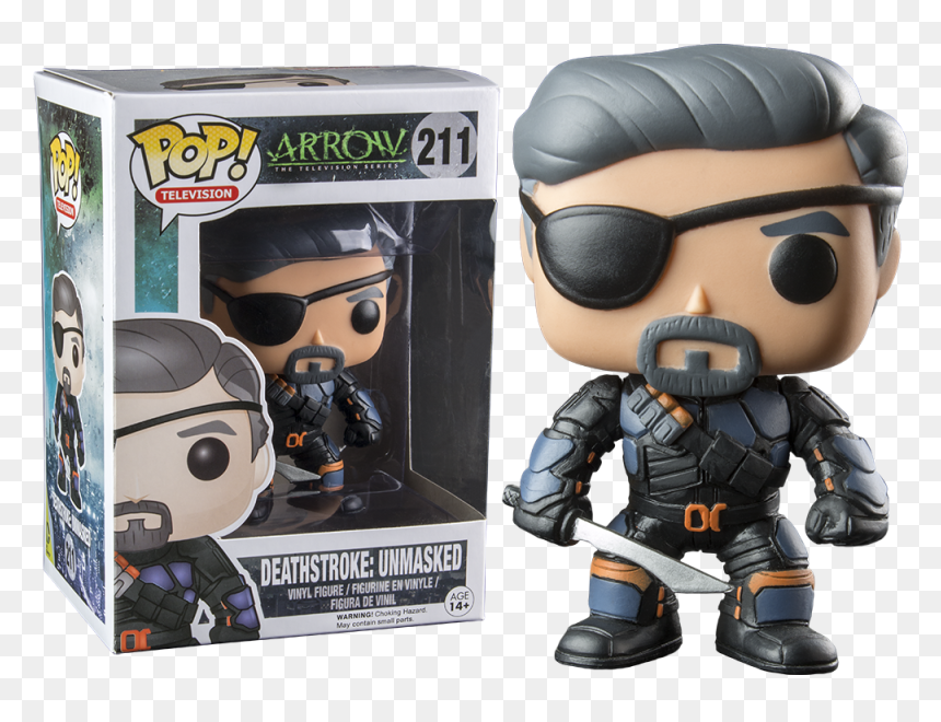 Arrow Deathstroke Funko Pop, HD Png Download - deathstroke png