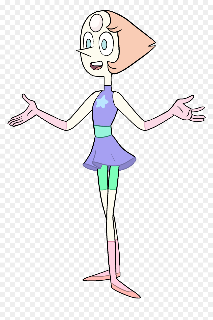 Crystal Gem Pearl - Obsidian Sketch Stevens Universe, HD Png Download - crystal reed png
