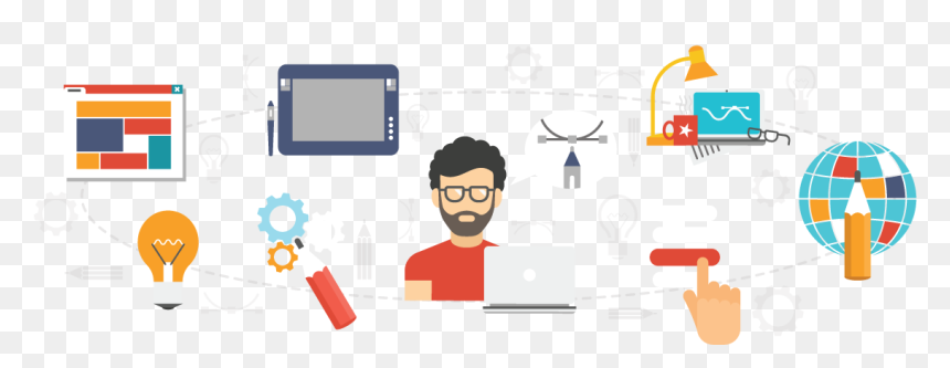Creative Web Design Services Company In India , Png - Us Website Designing Company, Transparent Png - creative web design png