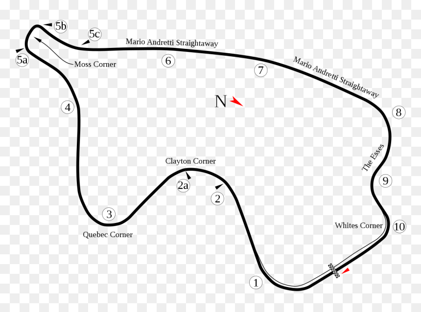 Canadian Motorsport Park, HD Png Download - tire tracks png