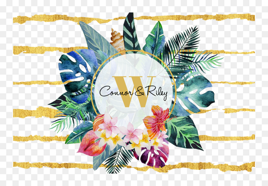 Tropical Flowers - Tag Tropical Png, Transparent Png - tropical flowers png