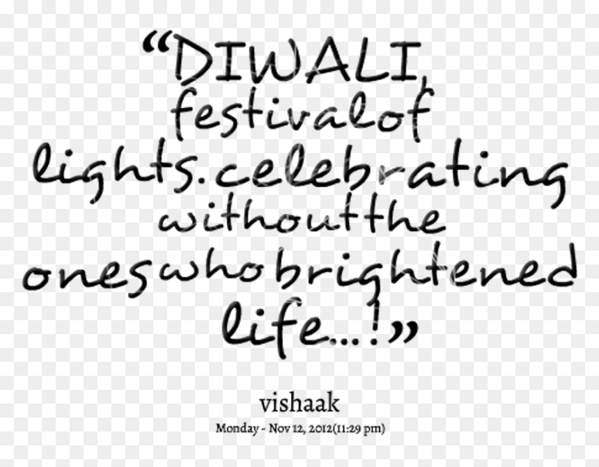 Diwali Festivals Of Lights - Calligraphy, HD Png Download - diwali lights png