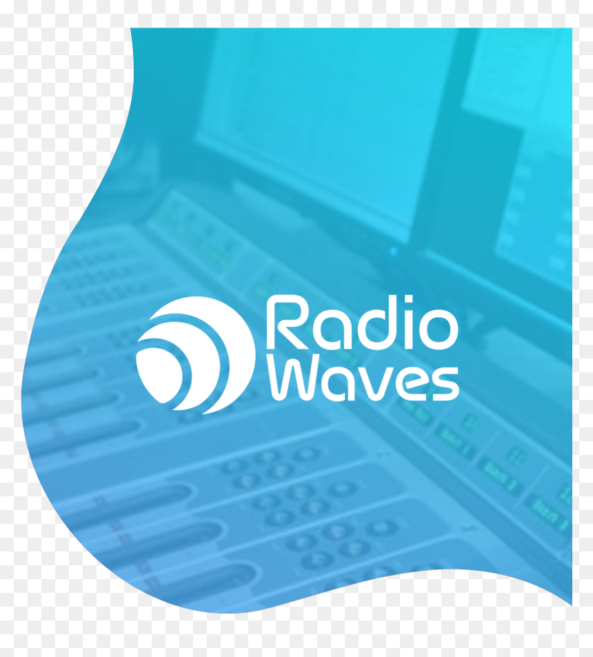Light Blue Radio Waves Blob - Floor, HD Png Download - radio waves png