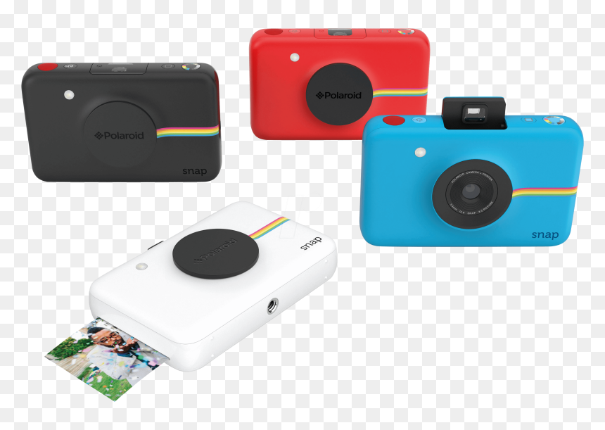 Polaroid Camera Png Polaroid New Camera - Camera That Can Print, Transparent Png - polaroid picture png